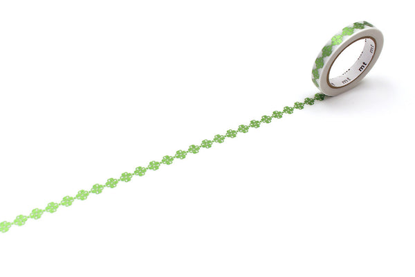 Load image into Gallery viewer, MT Deco High Brightness Washi Tape - Clover