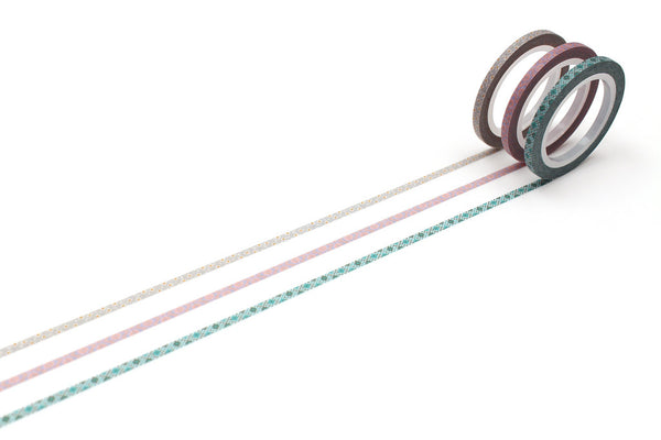 이미지를 갤러리 뷰어에 로드 , MT Slim Washi Tape - Cross Stitch