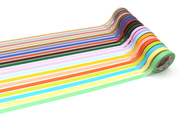 Load image into Gallery viewer, MT Tape 20P Washi Tape Light and Muted Color