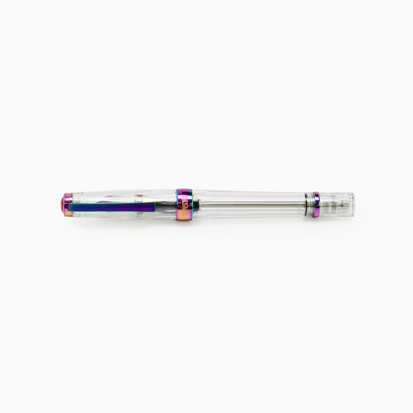 Load image into Gallery viewer, TWSBI VAC 700R Fountain Pen IRIS, TWSBI, Fountain Pen, twsbi-vac-700r-fountain-pen-iris, can be engraved, Clear, demonstrator, Multicolour, Cityluxe