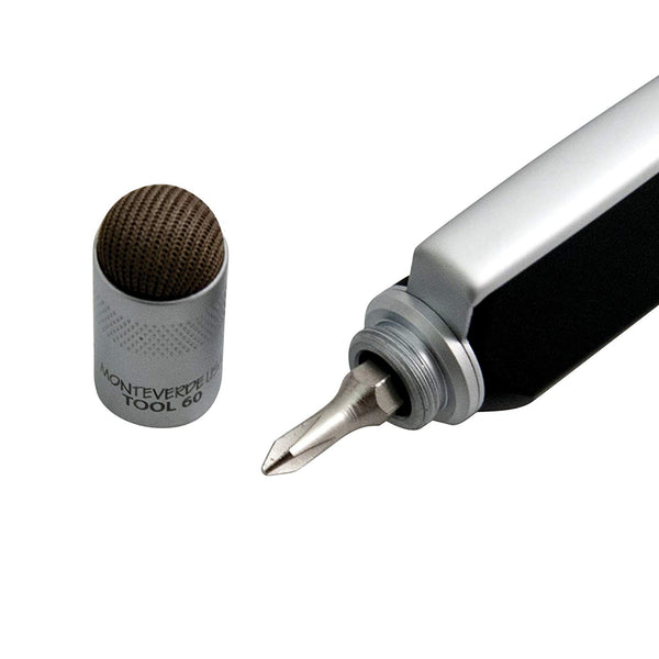 Load image into Gallery viewer, Monteverde Tool 60 Ballpoint Midnight Black, Monteverde, Ballpoint Pen, monteverde-tool-60-ballpoint-midnight-black, Black, can be engraved, mv pens, Cityluxe