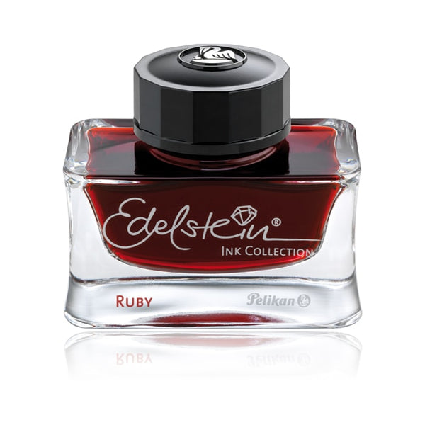 将图片加载到图库查看器,Pelikan Edelstein® 50ml Ink Bottle, Pelikan, Ink Bottle, pelikan-edelstein-50ml-ink-bottle, Black, Blue, Brown, Green, Red, Cityluxe
