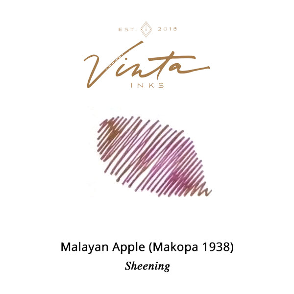 이미지를 갤러리 뷰어에 로드 , Vinta Inks 30ml Ink Bottle Malayan Apple (Makopa 1938), Vinta Inks, Ink Bottle, vinta-inks-30ml-ink-bottle-malayan-apple-makopa-1938, Inktober22, Purple, sheening, Cityluxe