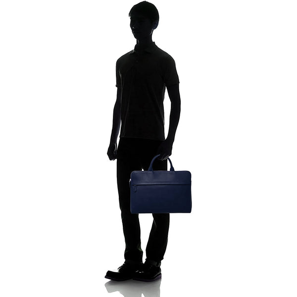将图片加载到图库查看器,Trion AA112 13" Leather Bag Navy, Trion, Briefcase, 13-leather-laptop-bag-navy-aa112d, Blue, Cityluxe