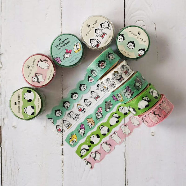 이미지를 갤러리 뷰어에 로드 , Mind Wave Shibanban Washi Tape Gu-tara, Mind Wave, Washi Tape, mind-wave-shibanban-washi-tape-gu-tara, Washi Tape, Cityluxe