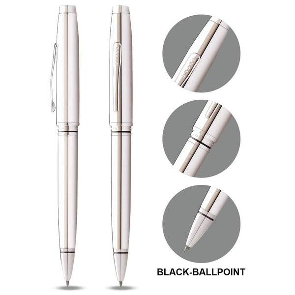 将图片加载到图库查看器,Cross Coventry Ballpoint Lustrous Chrome, Cross, Ballpoint Pen, cross-coventry-ballpoint-lustrous-chrome, , Cityluxe