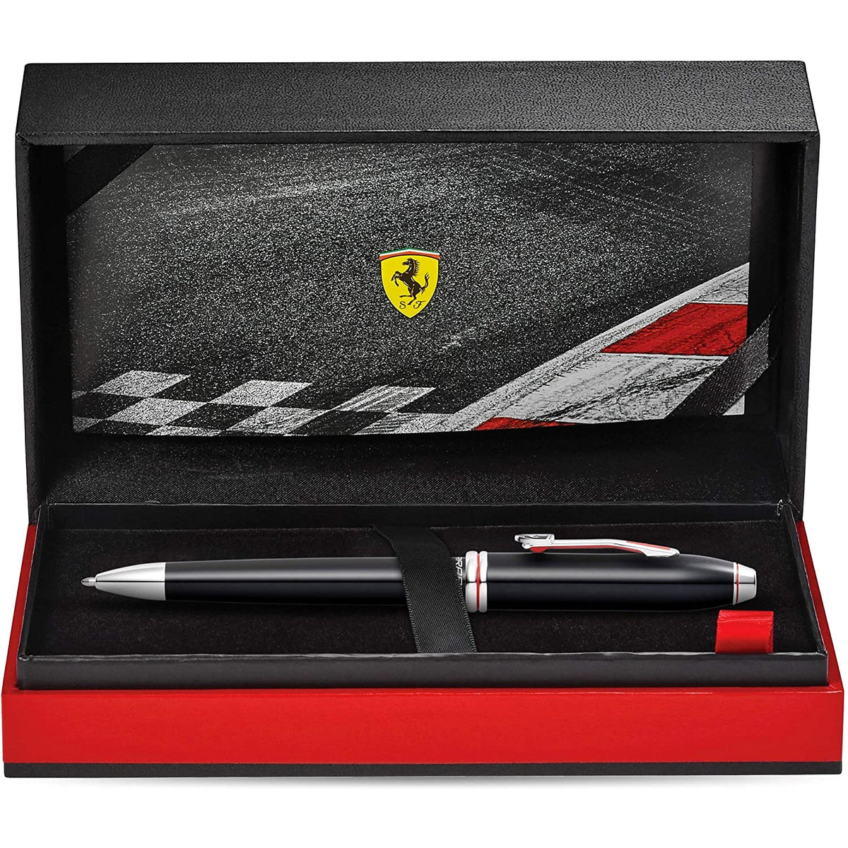 Cross Townsend Ferrari Glossy Black Lacquer Ballpoint Pen Cityluxe