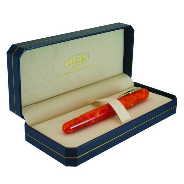 画像をギャラリービューアに読み込む, Conklin All American Rollerball Pen Sunburst Orange, Conklin, Rollerball Pen, conklin-all-american-rollerball-pen-sunburst-orange, can be engraved, Orange, Cityluxe