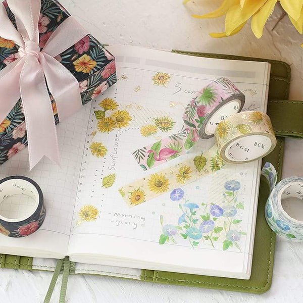 将图片加载到图库查看器,BGM Flamingo Washi Tape, BGM, Washi Tape, bgm-flamingo-washi-tape, , Cityluxe