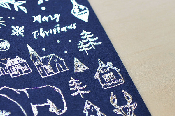 이미지를 갤러리 뷰어에 로드 , MU Craft Silver Foil Christmas Print-On Sticker 001, MU Craft, Print-On Sticker, mu-craft-silver-foil-christmas-print-on-sticker-001, , Cityluxe