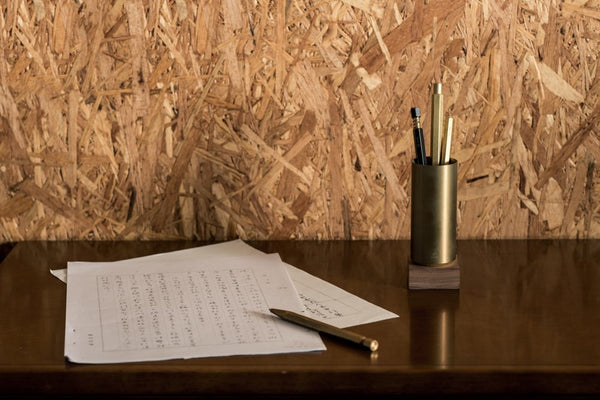 将图片加载到图库查看器,Ystudio Classic Pen Container, Ystudio, Pen Container, ystudio-classic-pen-container, Accessory, Gold, Cityluxe