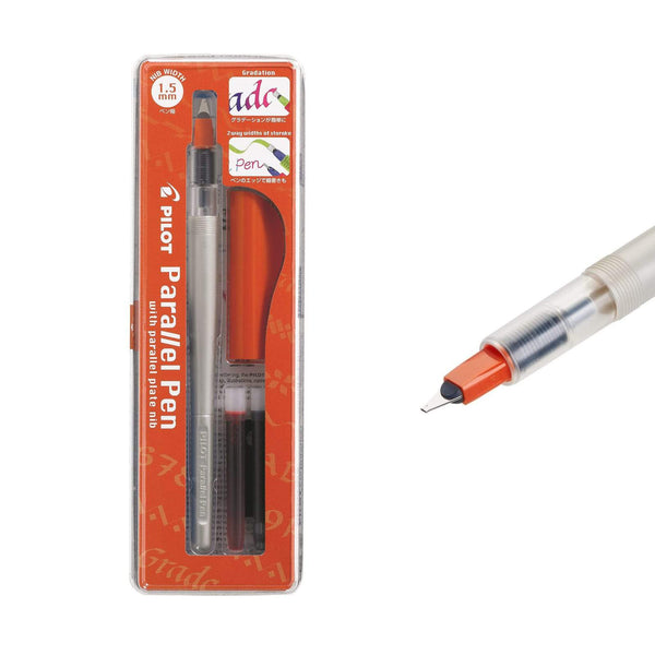 将图片加载到图库查看器,Pilot Parallel Pen, PILOT, Calligraphy Pen, pilot-parallel-pen, Blue, Green, Orange, Red, Cityluxe