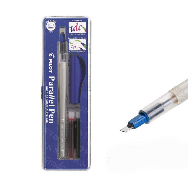 将图片加载到图库查看器,Pilot Parallel Pen, PILOT, Calligraphy Pen, pilot-parallel-pen, Blue, Green, Orange, Red, Cityluxe