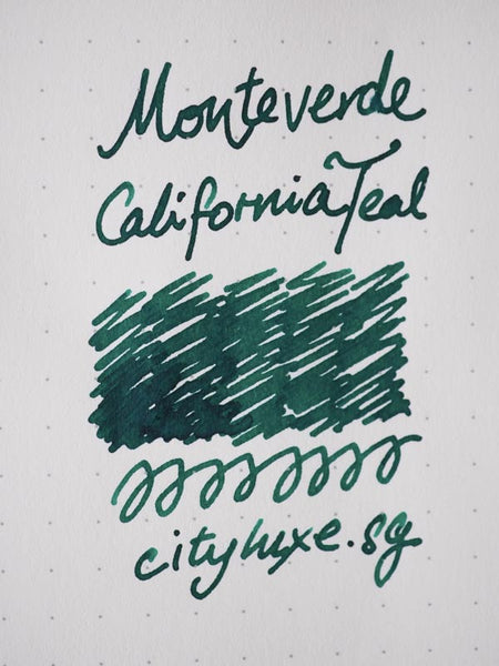 将图片加载到图库查看器,Monteverde 30ml Ink Bottle California Teal, Monteverde, Ink Bottle, monteverde-30ml-ink-bottle-california-teal, G309, Green, Ink & Refill, Ink bottle, Monteverde, Monteverde Ink Bottle, Monteverde Refill, Pen Lovers, Cityluxe