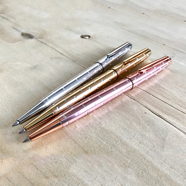 Load image into Gallery viewer, Helen Kelly Starlight Pen Gold, Helen Kelly, Ballpoint Pen, helen-kelly-starlight-pen-gold, can be engraved, Gold, starlight pen, Cityluxe