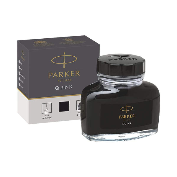 이미지를 갤러리 뷰어에 로드 , Parker Quink Ink Bottle 57ml, Parker, Ink Bottle, parker-quink-ink-bottle-57ml, Black, Blue, Cityluxe