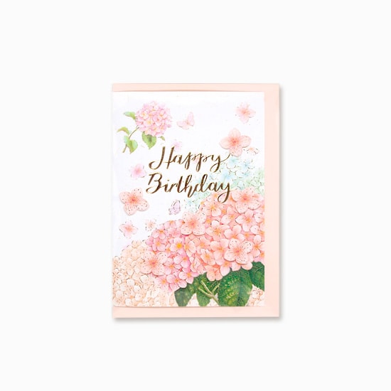画像をギャラリービューアに読み込む, D'Won Card Happy Birthday Hydrangea, D'Won, Greeting Cards, dwon-card-happy-birthday-hydrangea, , Cityluxe