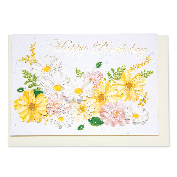 Load image into Gallery viewer, D'Won Card Happy Birthday Gerbera, D'Won, Greeting Cards, dwon-card-happy-birthday-gerbera, , Cityluxe