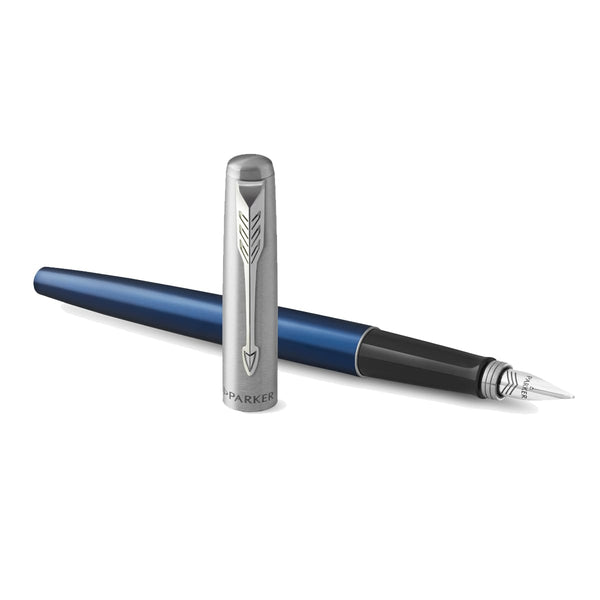 이미지를 갤러리 뷰어에 로드 , Parker Jotter Royal Blue CT Fountain Pen, Parker, Fountain Pen, parker-jotter-royal-blue-ct-fountain-pen, Blue, can be engraved, Cityluxe