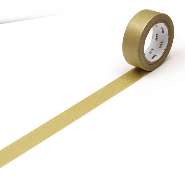 Load image into Gallery viewer, MT Basic Washi Tape Gold 7m, MT Tape, Washi Tape, mt-basic-washi-tape-gold-7m, 7m, Gold, Cityluxe