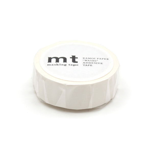 이미지를 갤러리 뷰어에 로드 , MT Basic Washi Tape Matte White 7m, MT Tape, Washi Tape, mt-basic-washi-tape-matte-white-7m, 7m, White, Cityluxe