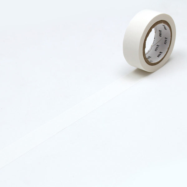 이미지를 갤러리 뷰어에 로드 , MT Basic Washi Tape Matte White 7m, MT Tape, Washi Tape, mt-basic-washi-tape-matte-white-7m, 7m, White, Cityluxe