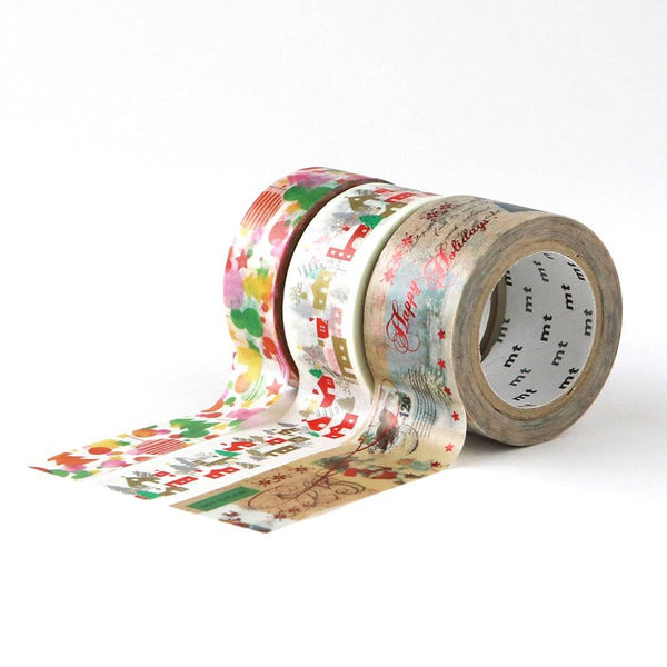 이미지를 갤러리 뷰어에 로드 , MT Christmas 2019 Washi Tape Set B, MT Tape, Washi Tape, mt-christmas-2019-washi-tape-set-b, Christmas, dc, mt christmas 2019, Qty, seasonal, Washi Tape, Cityluxe