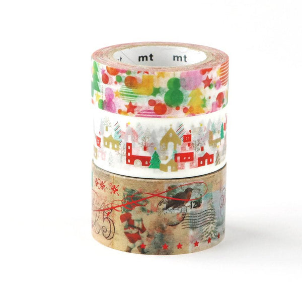 이미지를 갤러리 뷰어에 로드 , MT Christmas 2019 Washi Tape Set B, MT Tape, Washi Tape, mt-christmas-2019-washi-tape-set-b, Christmas, dc, mt christmas 2019, Qty, seasonal, Washi Tape, Cityluxe