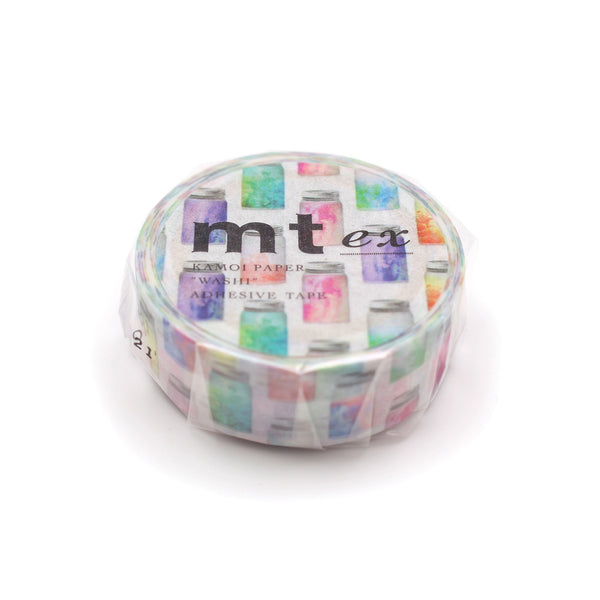 Load image into Gallery viewer, MT EX Washi Tape Colorful Jar, MT Tape, Washi Tape, mt-ex-washi-tape-colorful-jar, MT2021SS, Cityluxe