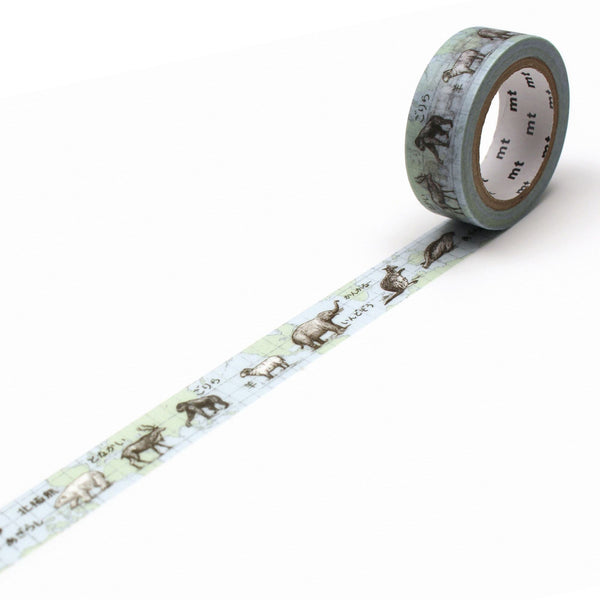 将图片加载到图库查看器,MT EX Washi Tape World Animals, MT Tape, Washi Tape, mt-ex-washi-tape-world-animals, mt2021aw, Cityluxe
