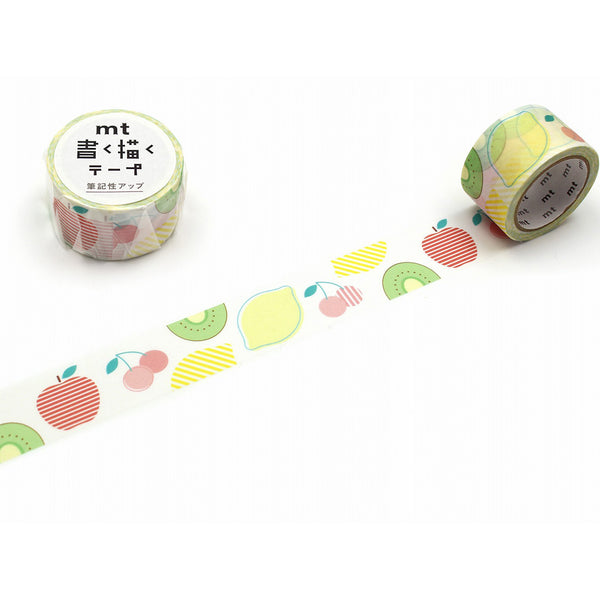 Load image into Gallery viewer, MT KakuKaku Write And Draw Washi Tape - Seasonal Fruits