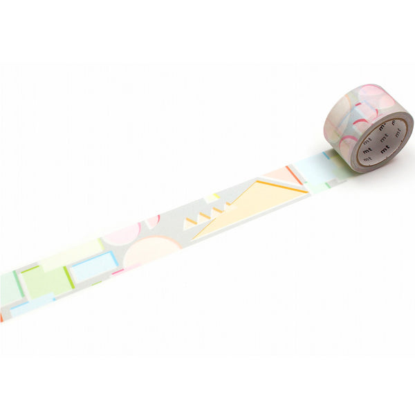 이미지를 갤러리 뷰어에 로드 , MT KakuKaku Write And Draw Washi Tape - Geometry