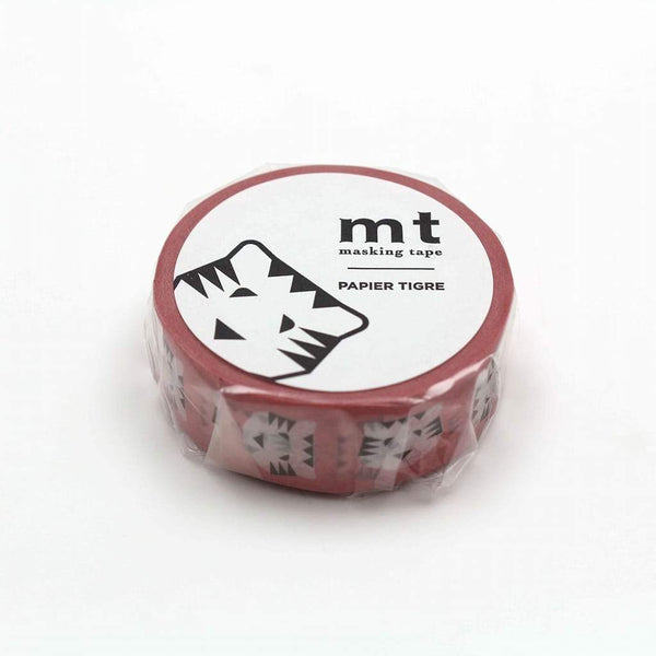将图片加载到图库查看器,MT x Papier Tigre Washi Tape Le Tigre Pink, MT Tape, Washi Tape, mt-x-papier-tigre-washi-tape-le-tigre-pink, mt2020summer, Red, Cityluxe