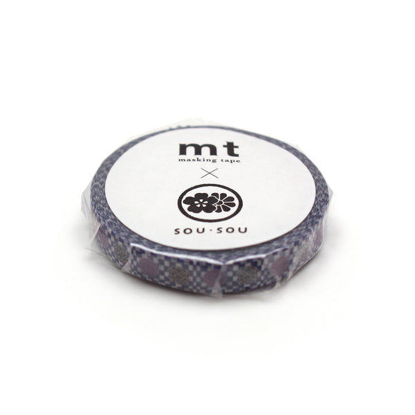 Load image into Gallery viewer, MT x SOU・SOU Washi Tape Arare Ni Kamon, MT Tape, Washi Tape, mt-x-sou-sou-washi-tape-arare-ni-kamon, MT2021SS, Cityluxe