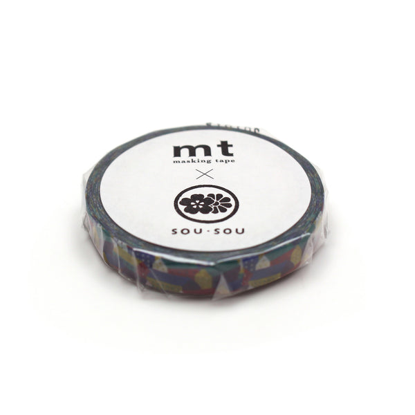 이미지를 갤러리 뷰어에 로드 , MT x SOU・SOU Washi Tape Kitanokuni, MT Tape, Washi Tape, mt-x-sou-sou-washi-tape-kitanokuni, MT2021SS, Cityluxe