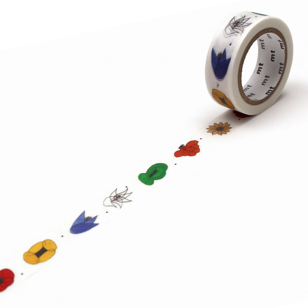 Load image into Gallery viewer, MT x Yamaguchi Ichiro Washi Tape Hana, MT Tape, Washi Tape, mt-x-yamaguchi-ichiro-washi-tape-hana, mt2021aw, Cityluxe