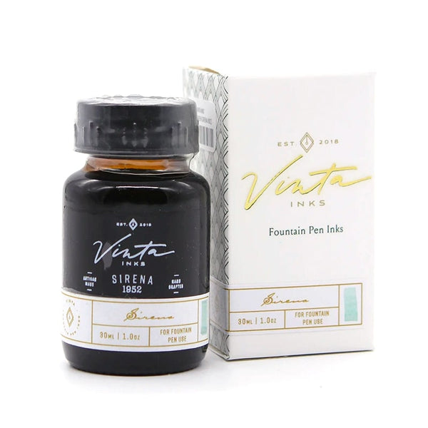 Load image into Gallery viewer, Vinta Inks 30ml Ink Bottle Mermaid Green (Sirena 1952), Vinta Inks, Ink Bottle, vinta-inks-30ml-ink-bottle-mermaid-green-sirena-1952, Green, Inktober22, Cityluxe