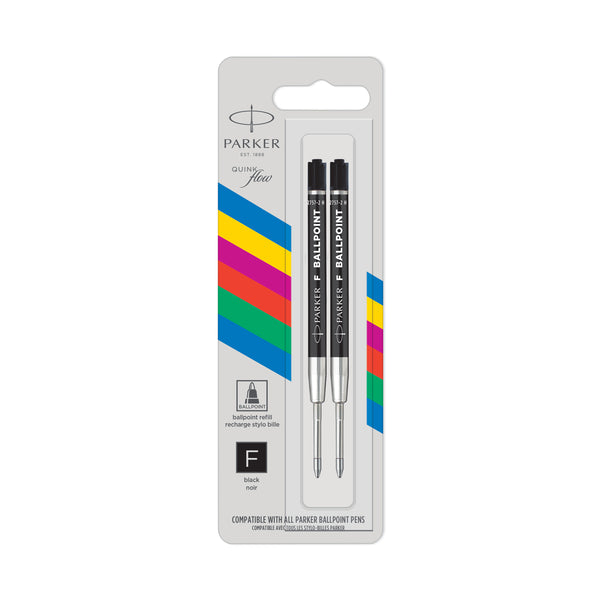 Load image into Gallery viewer, Parker QUINKFlow Ballpoint Pen Refill, Parker, Ballpoint Pen Refill, parker-quink-flow-ballpoint-pen-refill, Black, Blue, G2 Ballpoint Refill, Cityluxe