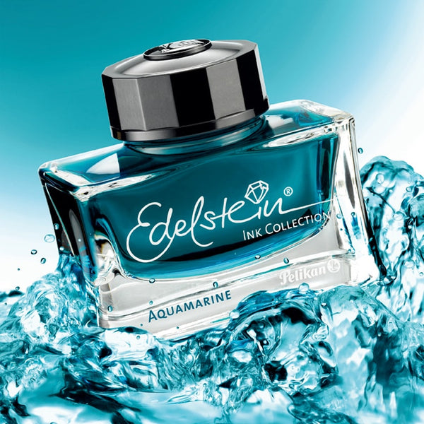将图片加载到图库查看器,Pelikan Edelstein® 50ml Ink Bottle, Pelikan, Ink Bottle, pelikan-edelstein-50ml-ink-bottle, Black, Blue, Brown, Green, Red, Cityluxe