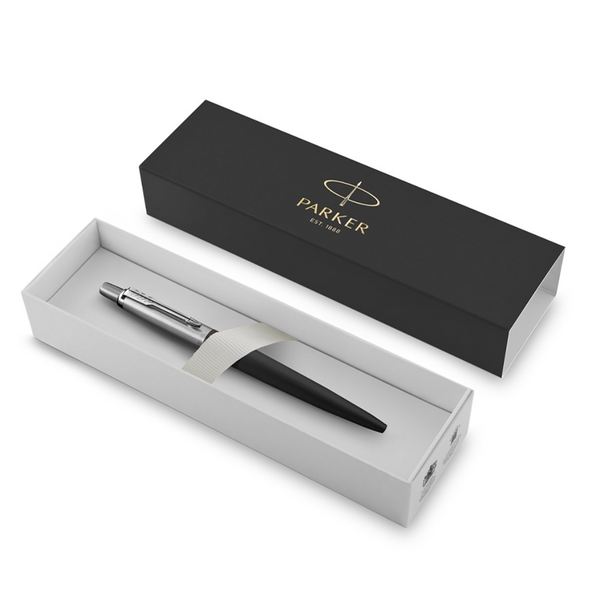 Load image into Gallery viewer, Parker Jotter Bond Street Black CT Ballpoint Pen, Parker, Ballpoint Pen, parker-jotter-bond-street-black-ct-ballpoint-pen, Black, can be engraved, Cityluxe