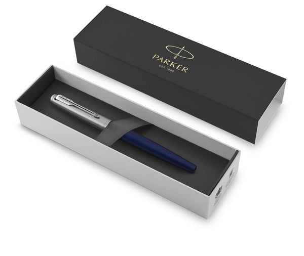 Load image into Gallery viewer, Parker Jotter Royal Blue CT Rollerball Pen, Parker, Rollerball Pen, parker-jotter-royal-blue-ct-rollerball, Blue, can be engraved, Cityluxe