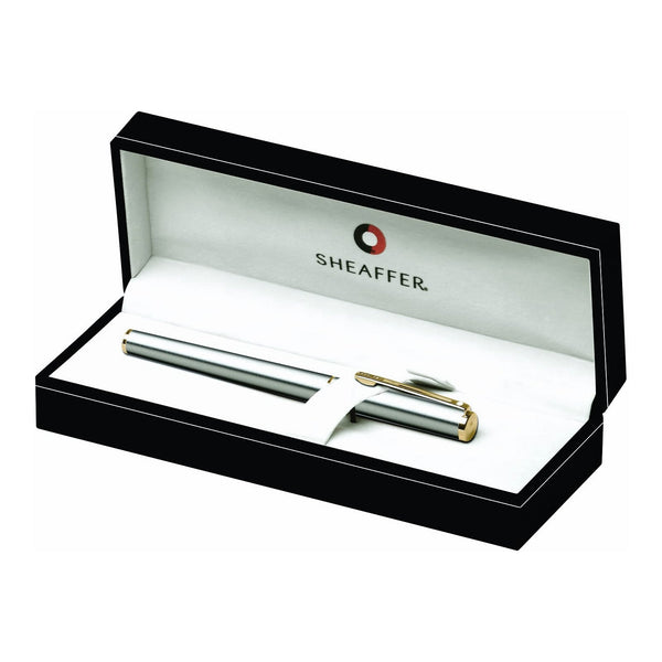 画像をギャラリービューアに読み込む, Sheaffer Agio Brushed Chrome GT Rollerball Pen, Sheaffer, Rollerball Pen, sheaffer-agio-brushed-chrome-gt-rollerball-pen, can be engraved, Cityluxe