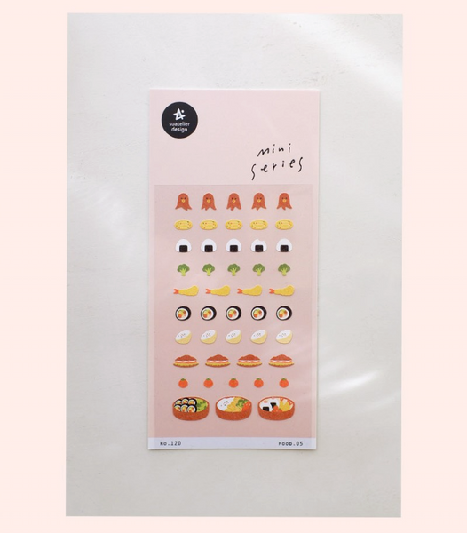 将图片加载到图库查看器,Suatelier Sticker Mini Series - Food.05 Bento