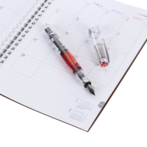 画像をギャラリービューアに読み込む, TWSBI Diamond 580 Fountain Pen Clear, TWSBI, Fountain Pen, twsbi-diamond-580-fountain-pen-clear-extra-fine, Bullet Journalist, can be engraved, Clear, demonstrator, Pen Lovers, TWSBI Diamond 580, Cityluxe