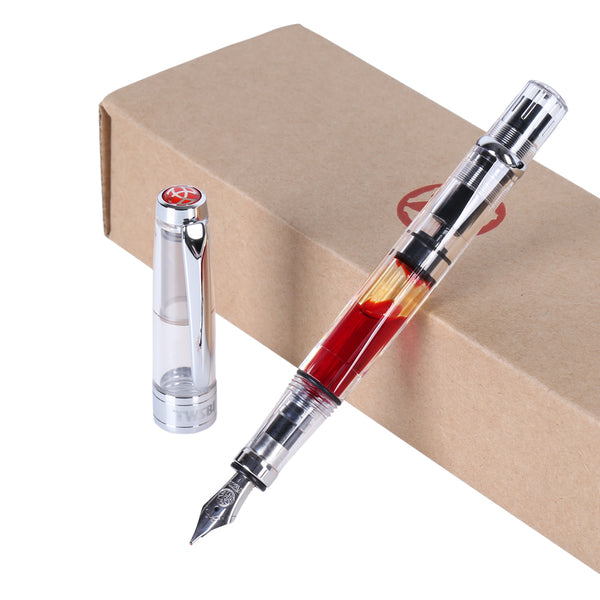 画像をギャラリービューアに読み込む, TWSBI Diamond 580 Fountain Pen Clear, TWSBI, Fountain Pen, twsbi-diamond-580-fountain-pen-clear-extra-fine, Bullet Journalist, can be engraved, Clear, demonstrator, Pen Lovers, TWSBI Diamond 580, Cityluxe