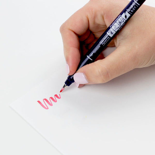 이미지를 갤러리 뷰어에 로드 , Tombow Fudenosuke Colour Hard Tip Brush Pen, Tombow, Brush Pen, tombow-fudenosuke-colour-hard-tip-brush-pen, , Cityluxe