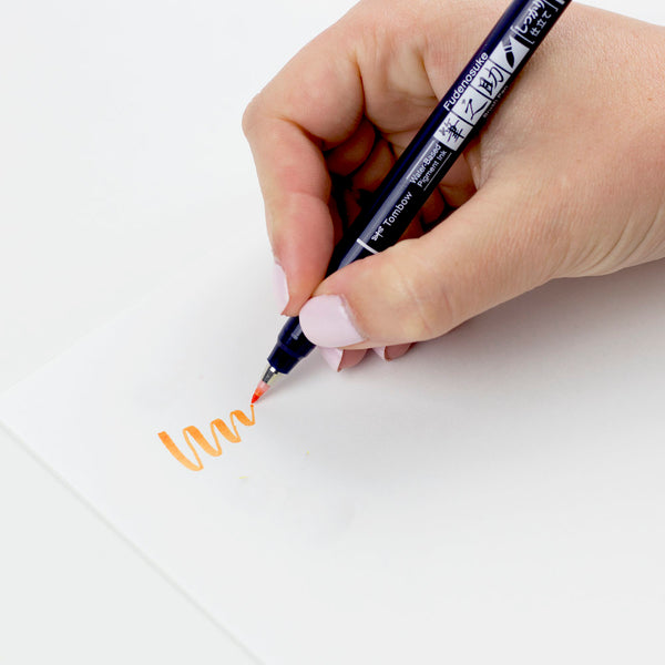 이미지를 갤러리 뷰어에 로드 , Tombow Fudenosuke Colour Hard Tip Brush Pen, Tombow, Brush Pen, tombow-fudenosuke-colour-hard-tip-brush-pen, , Cityluxe