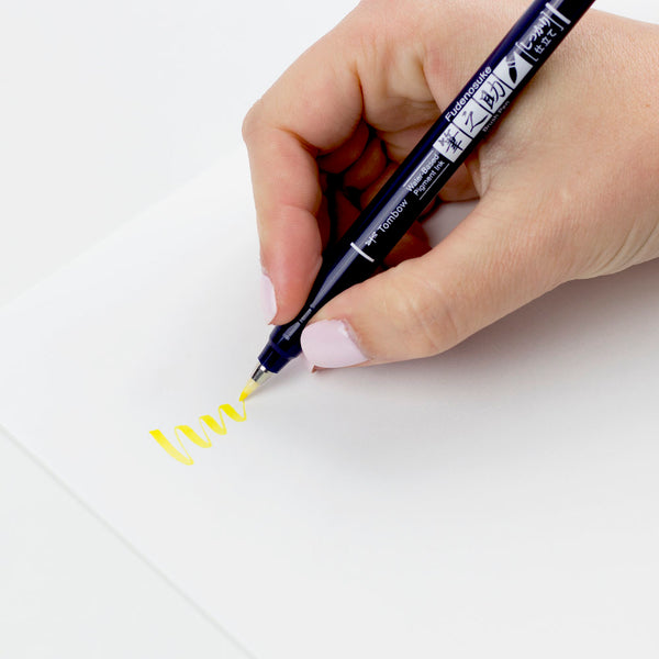 이미지를 갤러리 뷰어에 로드 , Tombow Fudenosuke Colour Hard Tip Brush Pen, Tombow, Brush Pen, tombow-fudenosuke-colour-hard-tip-brush-pen, , Cityluxe