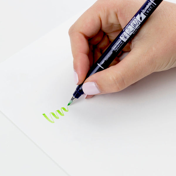 이미지를 갤러리 뷰어에 로드 , Tombow Fudenosuke Colour Hard Tip Brush Pen, Tombow, Brush Pen, tombow-fudenosuke-colour-hard-tip-brush-pen, , Cityluxe