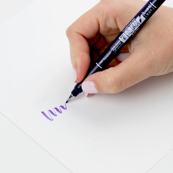 이미지를 갤러리 뷰어에 로드 , Tombow Fudenosuke Colour Hard Tip Brush Pen, Tombow, Brush Pen, tombow-fudenosuke-colour-hard-tip-brush-pen, , Cityluxe